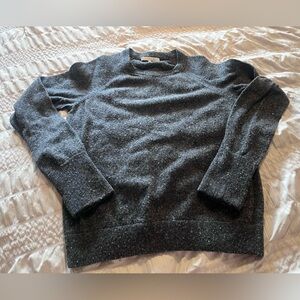 Lunya Dark Gray Women's Crew Neck Sweater